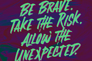 Arclone Moods - Dry Brush, a Font by Letterhend Studio (Thumbnail 8 of 9)