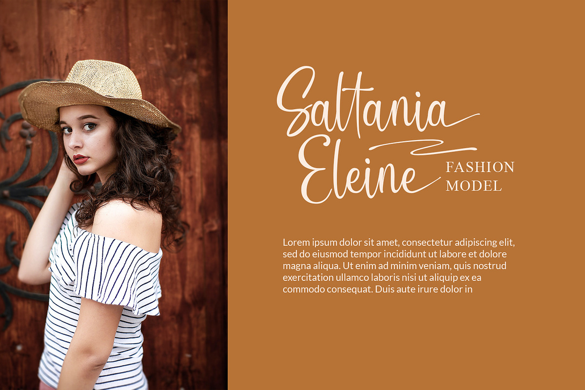 Slandia Signature / Handwriting Font, a Script Font by Mytype Studio (Photo 4 of 11)