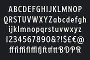 Rough Cut, a Sans Serif Font by Simon Walker (Thumbnail 2 of 10)