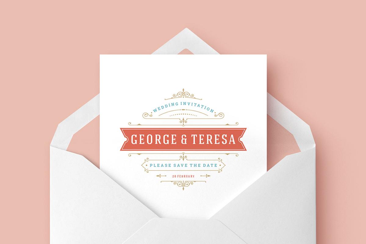 18 Wedding Logos and Badges, a Branding & Logo Template by Vasya Kobelev (Photo 2 of 15)