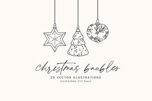 Christmas Bauble Vector Illustration