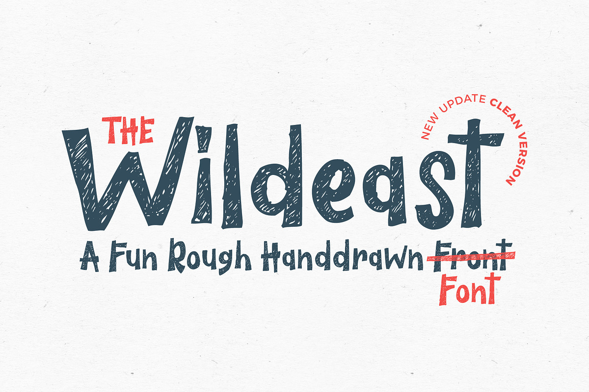 The Wildeast Font, a Font by trustha (Photo 1 of 9)
