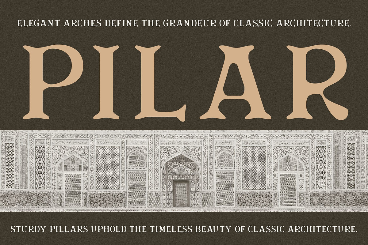 Melrin Blur, a Serif Font by Craft Supply Co. (Photo 2 of 8)