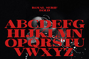 Royal Serif Display Font, a Serif Font by Synk Designs  (Thumbnail 5 of 6)