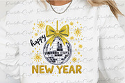Yarn Crochet Happy New Year PNG, an Illustration by OK Design (Thumbnail 2 of 4)