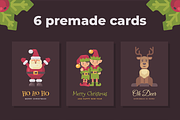 Santa & Friends Christmas characters, an Illustration by Ivan Dubovik (Thumbnail 8 of 9)