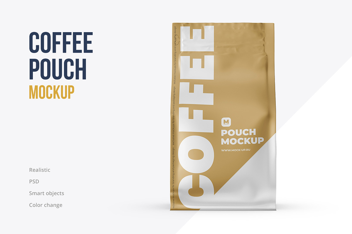 Zip Flat Bottom Pouch mockup 5PSD, a Packaging Mockup by easymock (Photo 6 of 13)