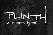 Plinth, a Sans Serif Font by Magpie Paper Works (Thumbnail 1 of 5)