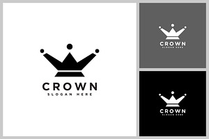 crown vector design icon template, a Branding & Logo Template by quadrazo