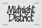 Bonices - Editorial Display Typeface, a Handwritten Font by Blankids Studio (Thumbnail 6 of 12)