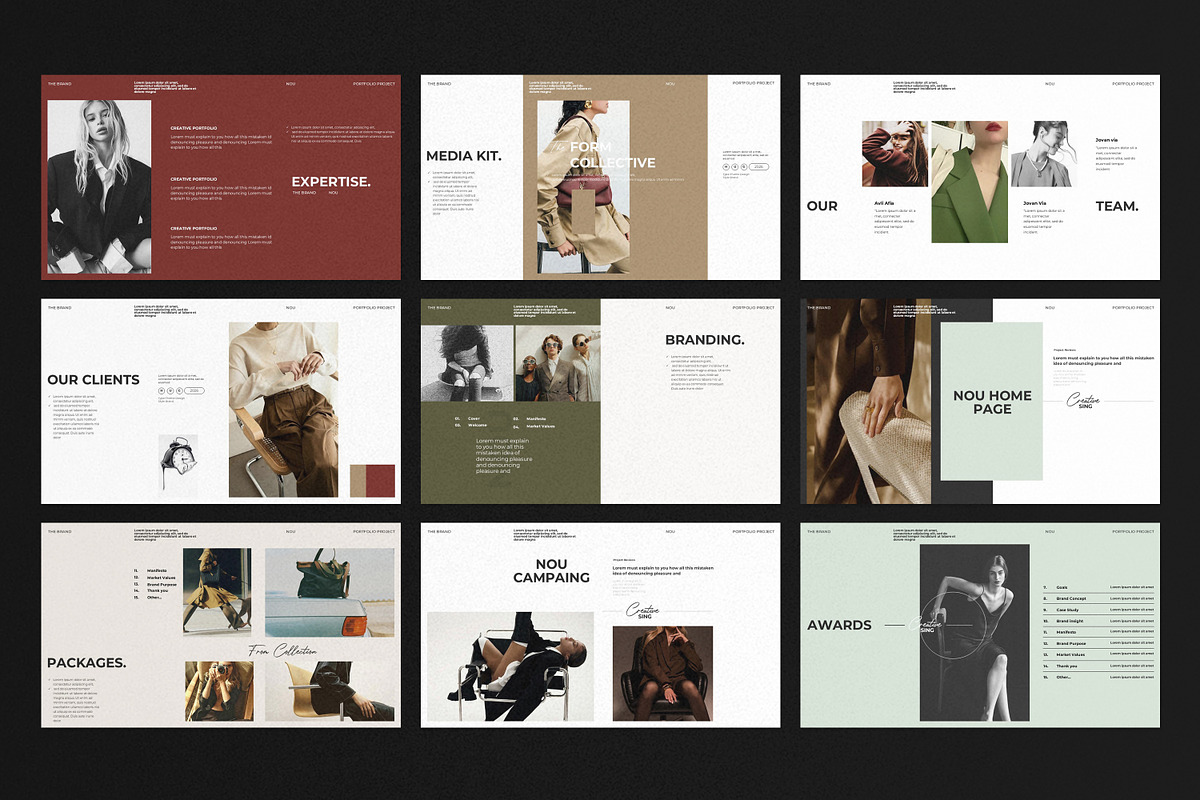 Nou / Portfolio Template preview 4