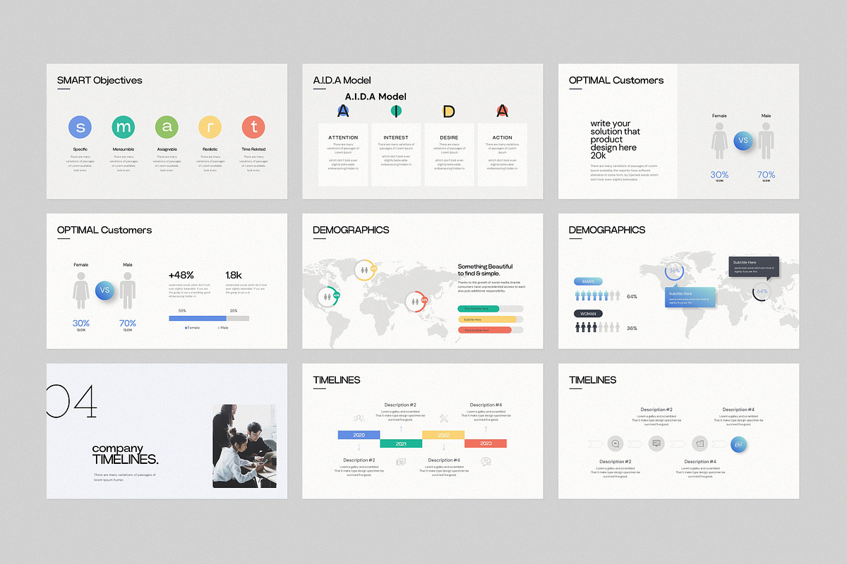 Business Plan PowerPoint Template, a Presentation Template by GoldenPixelStudio (Photo 16 of 29)