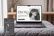 Elvora - Macbook Device Mockup, a Mac Mockup by Heinzel Std Mockup (Thumbnail 2 of 5)