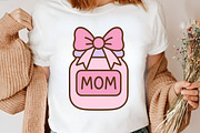 Cute Mom Gift Box SVG, an Object Graphic by Creative Art (Thumbnail 5 of 6)