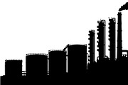 Industrial Factory Silhouette Bundle, an Illustration by Designs_River (Thumbnail 6 of 45)
