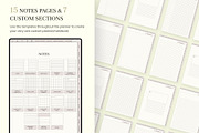 Boho Digital Budget Planner, a Templates & Theme by Digital_Mind (Thumbnail 8 of 10)