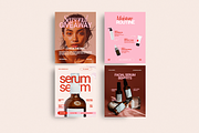 Pinkish Skincare Instagram Templates, a Social Media Template by My Template Studio (Thumbnail 13 of 16)