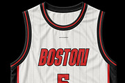 Basketball Jersey Mockup PSD, a Shirt Mockup by Irhasalfahad (Thumbnail 4 of 9)
