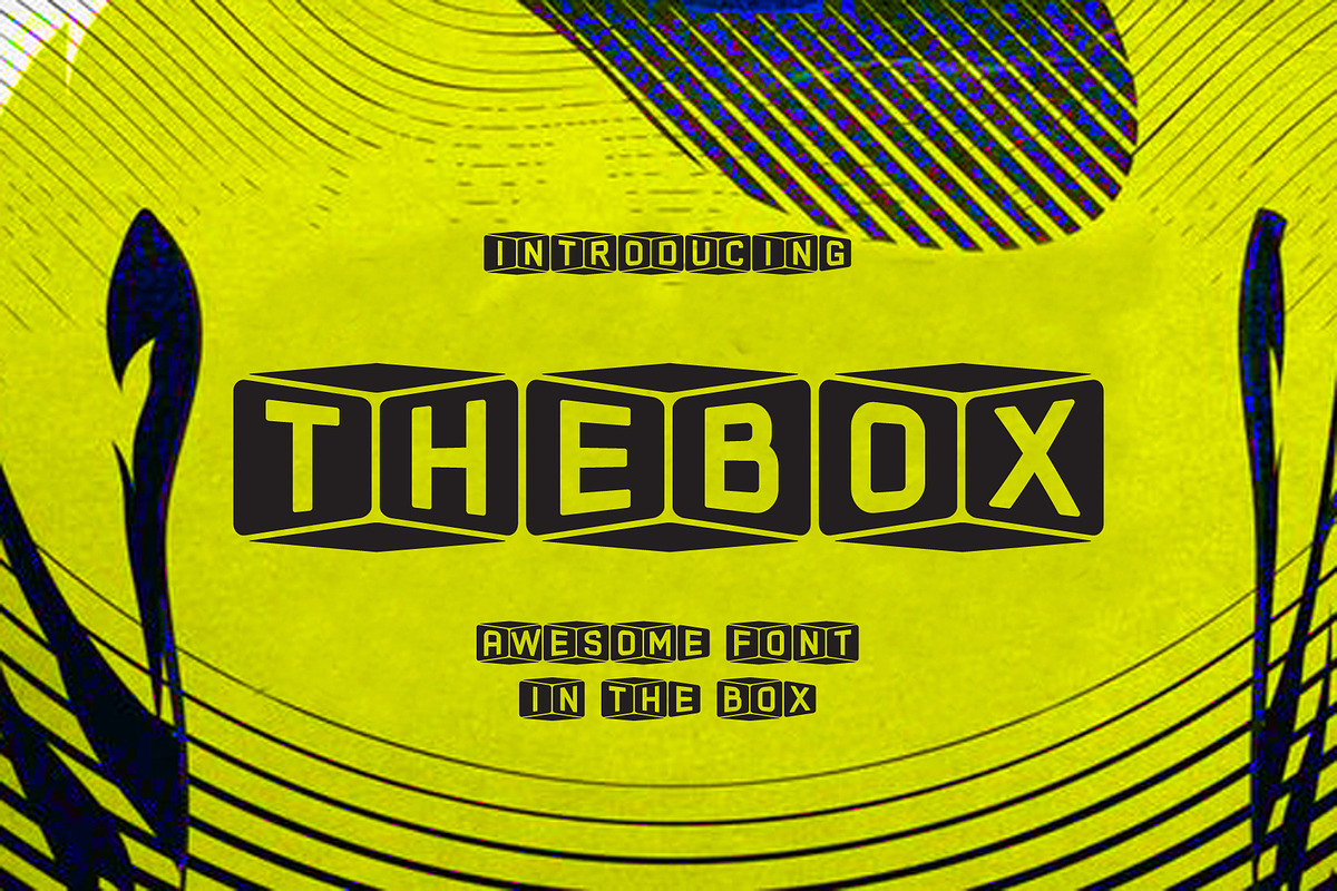 The Box, a Font by Atj.std (Photo 1 of 4)
