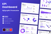 KPI Dashboard - Infographic, a Templates & Theme by SLAB! Design (Thumbnail 1 of 5)