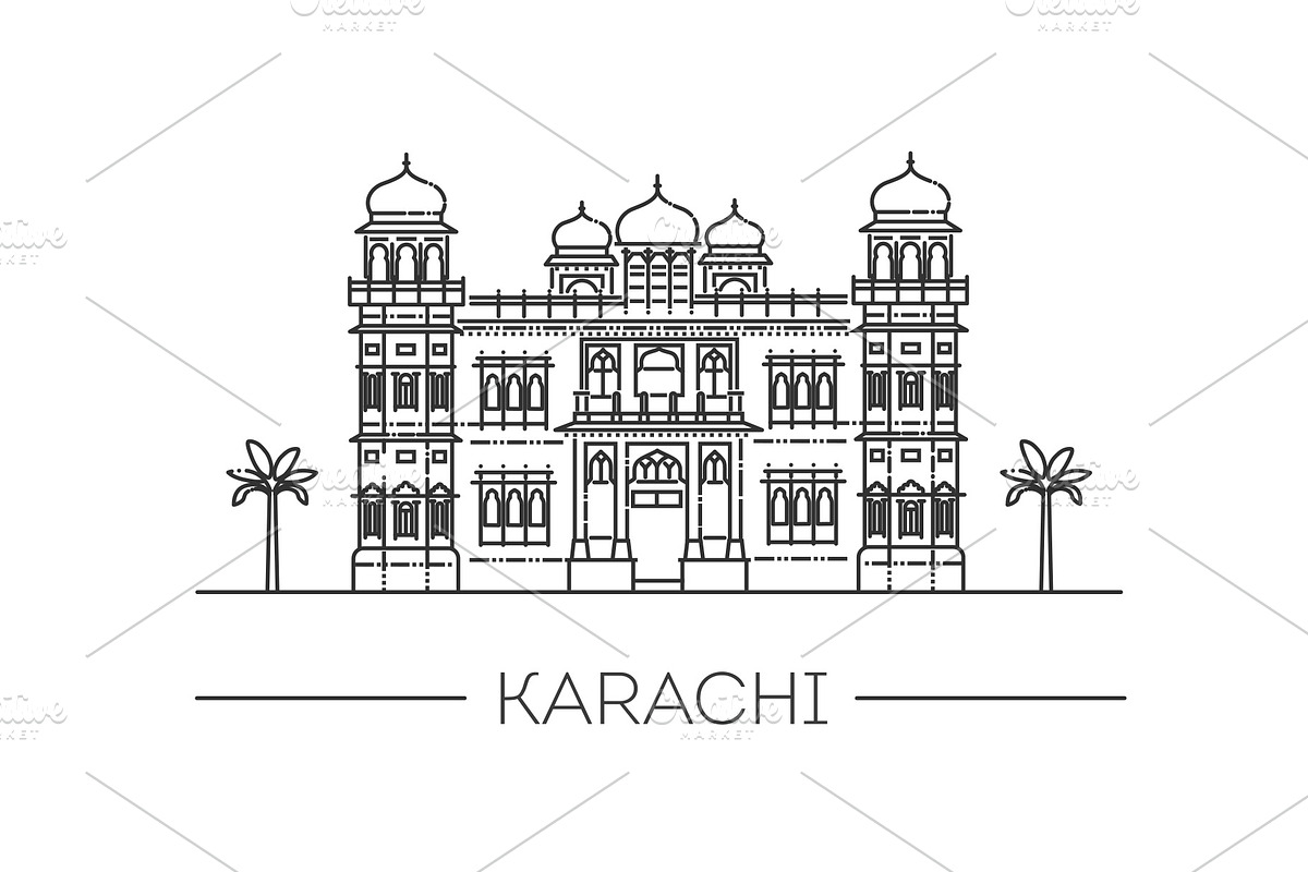 Mohatta Palace Museum - Karachi, an Object Illustration by Tettygreen (Photo 1 of 3)