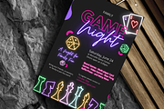 Neon Board Game PNG Clipart, a Decorative Illustration by Lenninator Digital (Thumbnail 6 of 6)