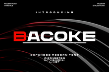 Bacoke Font
