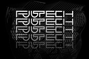 Fuutech – Tech And Sci-Fi Font, a Sans Serif Font by Erifqizefont (Thumbnail 2 of 10)