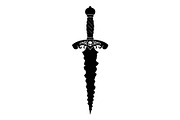Ornamental Dagger Silhouette Bundle, an Object Illustration by Gaye Art (Thumbnail 19 of 31)