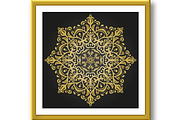 Oriental Abstract Vector Pattern, a Decorative Illustration by FineArtStudio (Thumbnail 2 of 3)