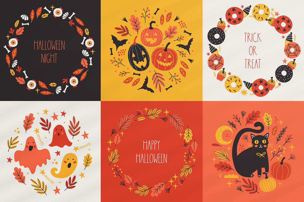 Halloween Kit #4, a Seasonal Illustration by miumiu (Photo 11 of 15)
