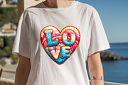 Valentine's Love Cookie Clipart Bun, an Illustration by SVGArt (Thumbnail 7 of 9)