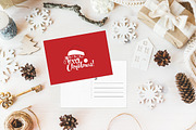 Christmas Card and Postcard, a Card Template by Em & Dash (Thumbnail 1 of 5)