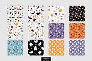 Happy Halloween. Clipart, patterns, a Seasonal Illustration by Helen Sko (Thumbnail 5 of 8)
