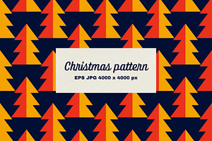 Pattern With Christmas Trees