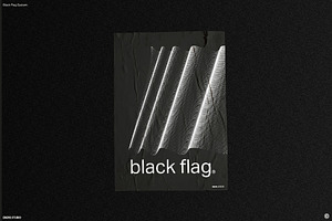 Black Flag Vector Pack