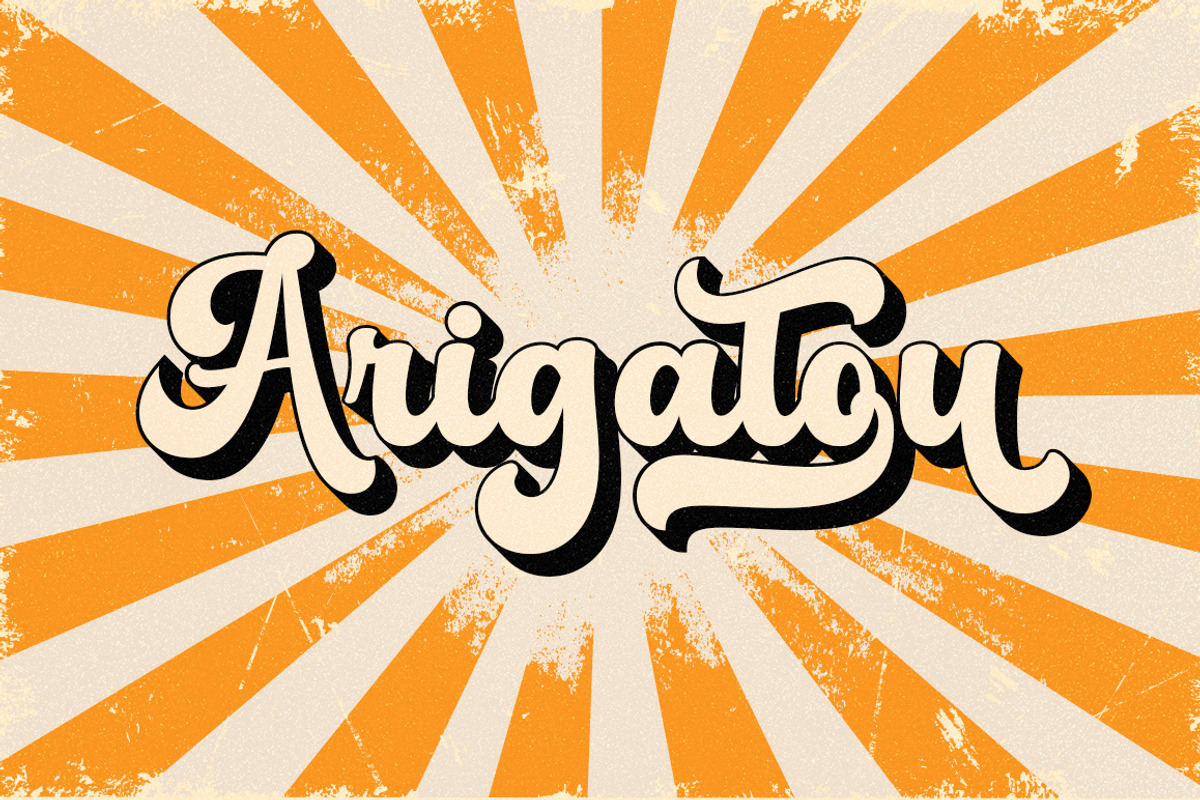 Pinky Retro, a Script Font by Soft Creative (Photo 9 of 9)