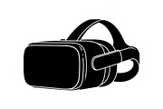 50 VR Goggles Headset Silhouette, an Illustration by yasushie (Thumbnail 29 of 51)