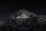 Geometric Mountain Adventure Logo, a Branding & Logo Template by Luxury Logos (Thumbnail 2 of 4)