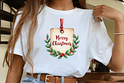 Christmas Holly Clipart Bundle, an Illustration by CrexoraLab (Thumbnail 3 of 5)
