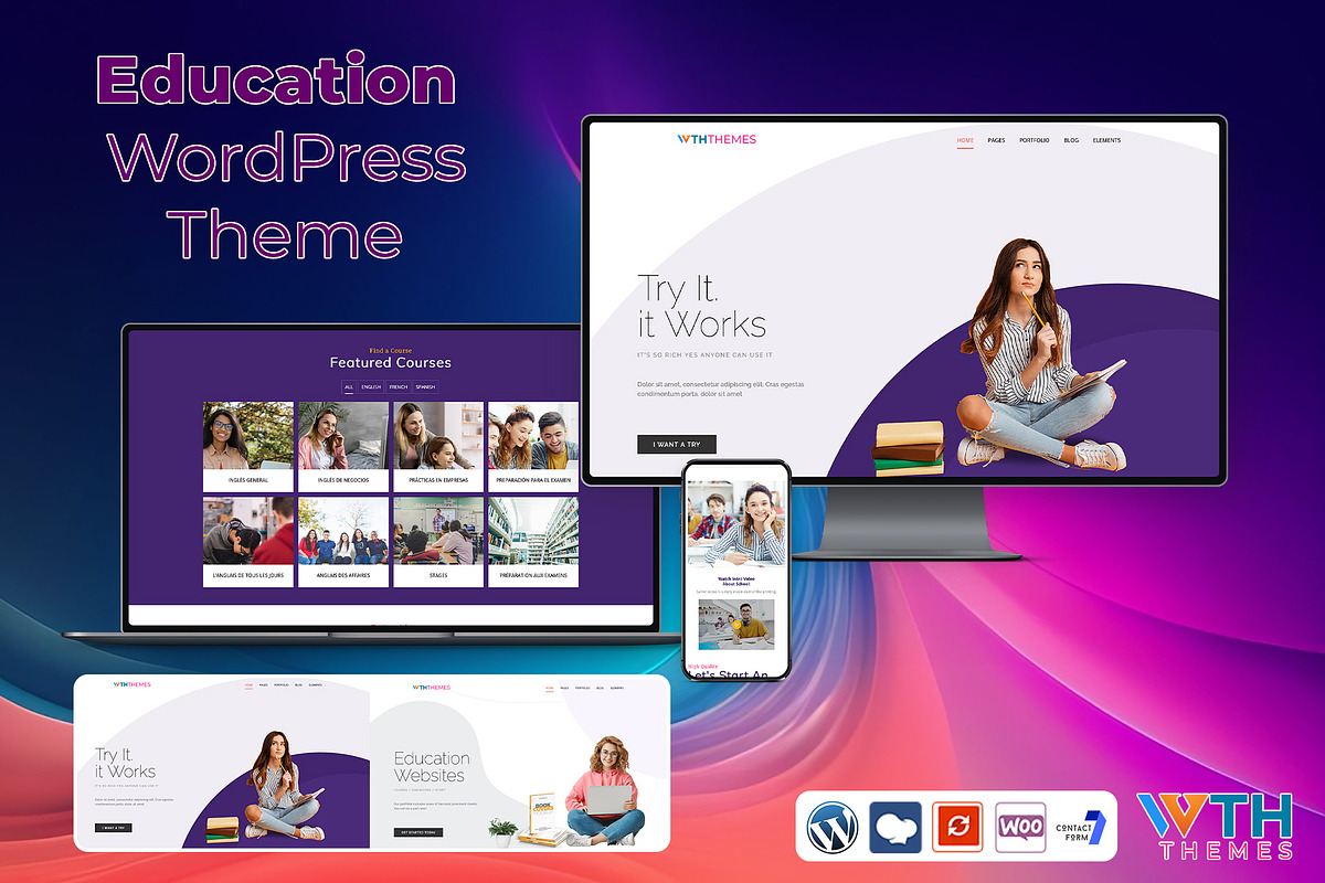 Education Responsive WordPress Theme, a WordPress Template by MultipurposeThemes (Photo 5 of 5)
