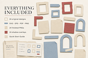 24 Paper Window Editorial Collage, an Object Graphic by Designs24hr (Thumbnail 2 of 6)