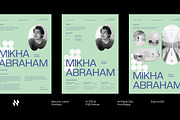 Modern Minimal CV Resume, a Resume Template by Neermana (Thumbnail 1 of 5)