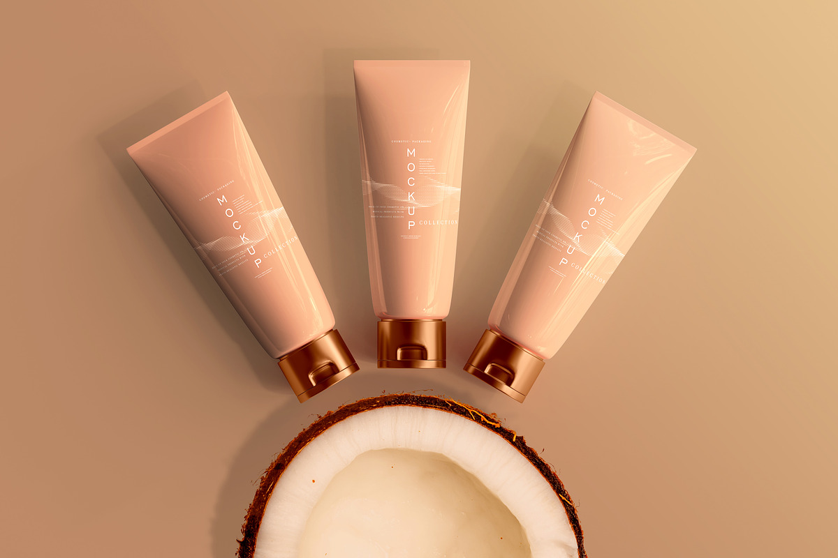 390+ Cosmetic Branding Mockup Scenes, a Cups & Container Mockup by pmvch (Photo 105 of 367)