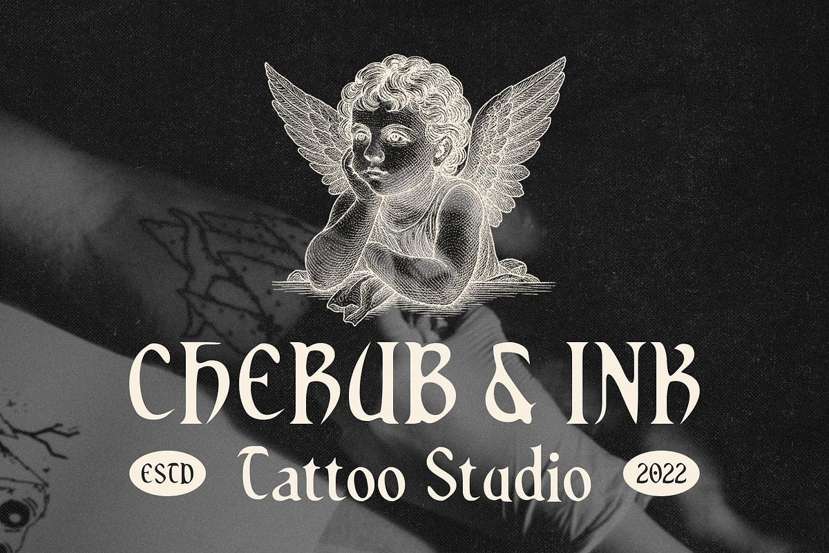 CS Grimore Drawn, a Blackletter Font by Craft Supply Co. (Photo 6 of 8)