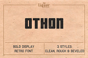 The Liquor Font Collection, a Sans Serif Font by Bart Wesolek (Thumbnail 8 of 10)