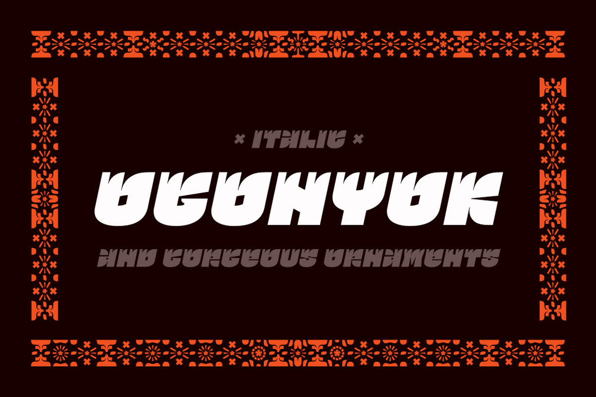 Ogonyok italic