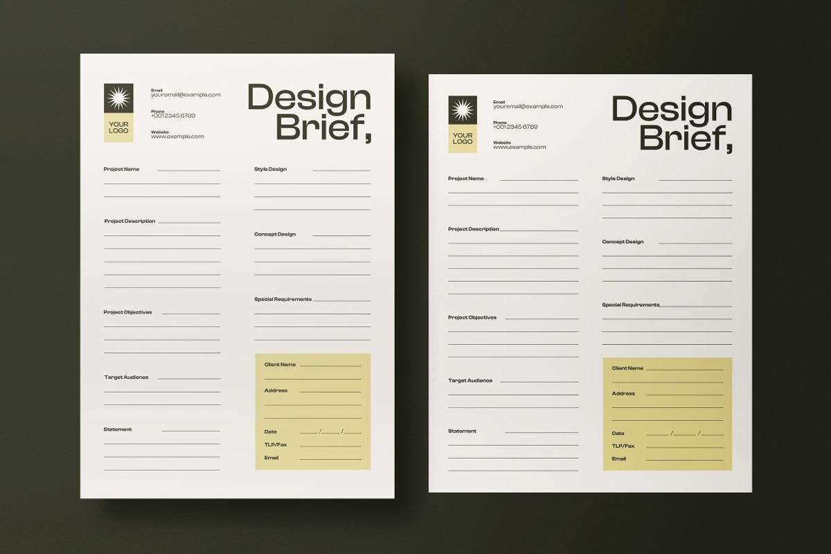 Design Brief US Letter preview 2