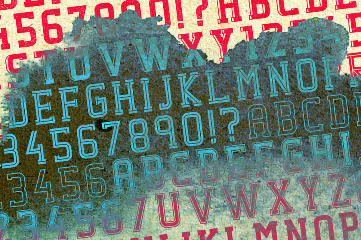 Decurion Typeface preview 5