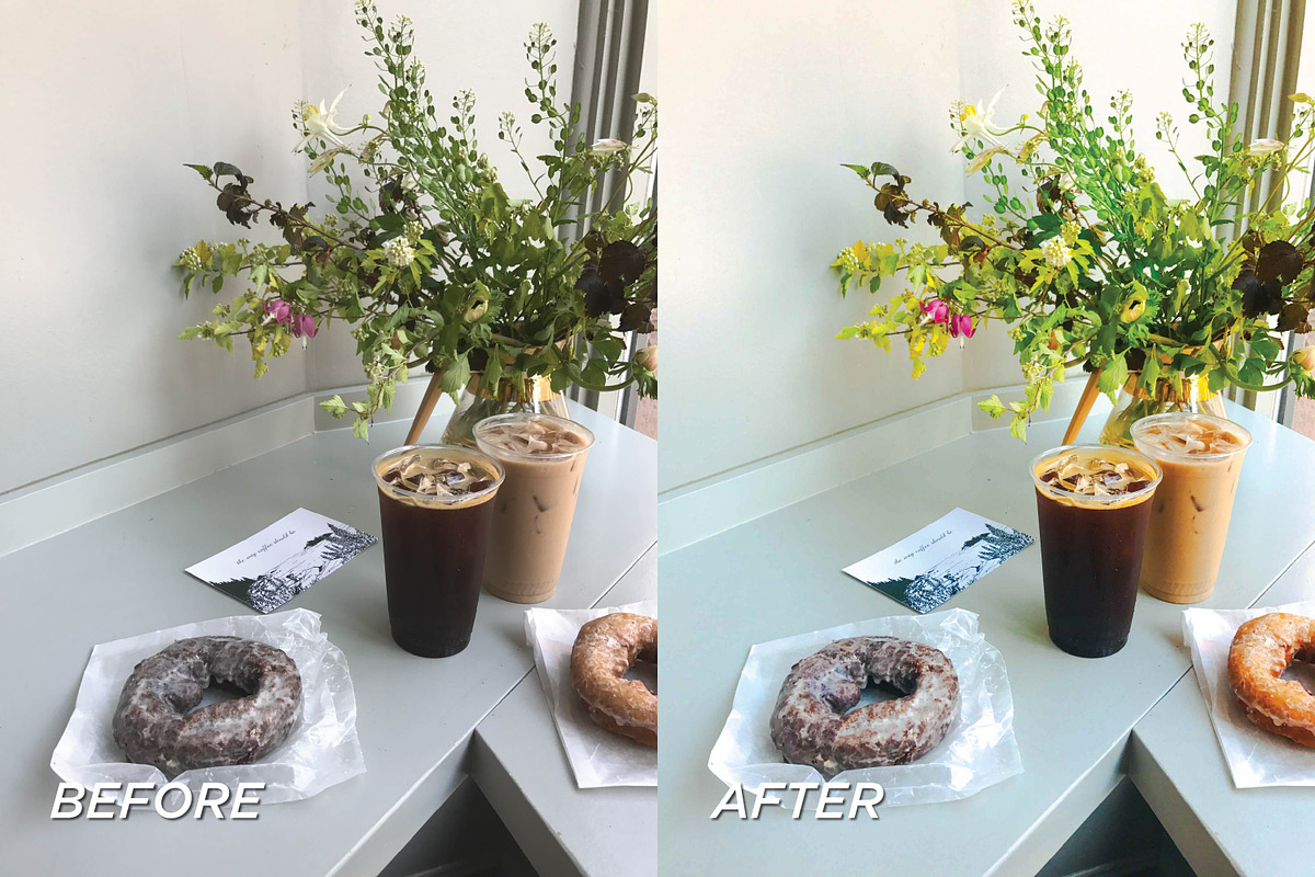 15 Clean Color Lightroom Presets, a Preset Add-On by TheWayfarerShoppe (Photo 4 of 9)
